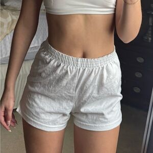 Soffe Women's White Athletic Shorts